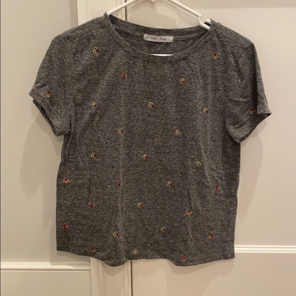 T-Shirt with flowers